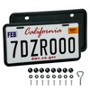 License Plate Frames - 2 PCS Silicone License Plate Holder