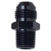 Fragola 481603-BL Black Size (-3) x 1/8" MPT Straight Adapter