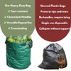 garden mile 272L Large Reusable Green Garden Waste Refuse Sack