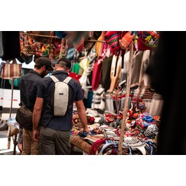 Forclaz Mochila compacta plegable de 10 l, Púrpura/Ombre Force., Pequeño