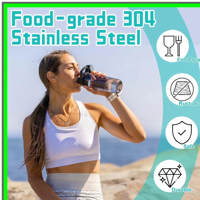 MODAIS Stainless Steel Protein Mixer Balls for Shaker Cups -