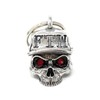 Bravo Bells FTW Skull Hat Diamond Bell - Biker Bell