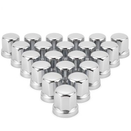 Easy Link 25 copribulloni per ruota da 32 mm, cromati