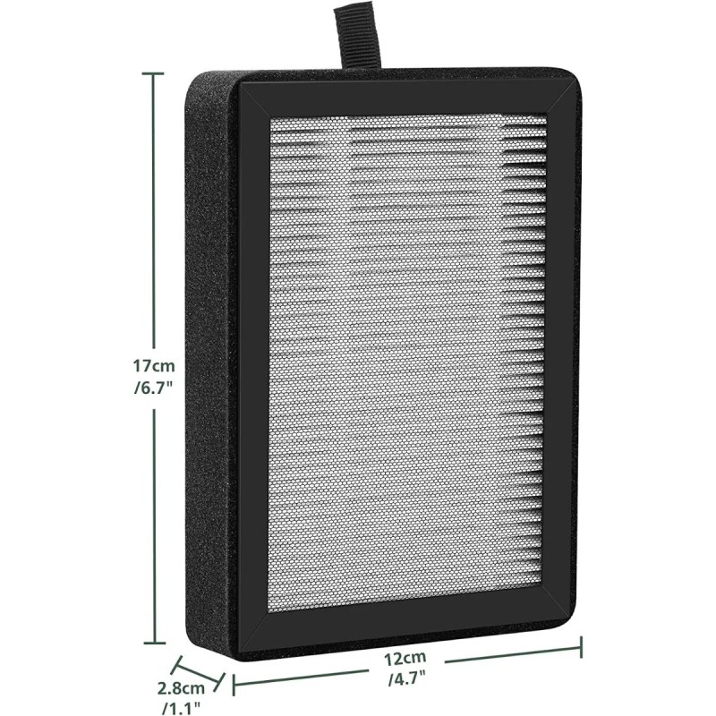 iSinlive Filtros Reemplazo Purificador Aire Levoit Lv H128 Compatible