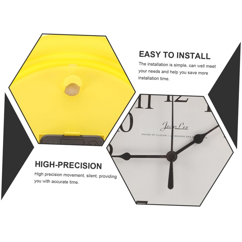 ABOOFAN Non Ticking Wall Clock Round Design Modern Silent Timepiece