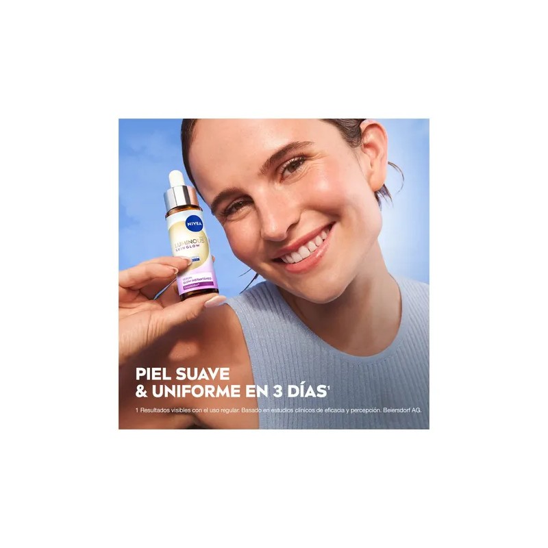 Nivea Serum Skin Glow Instantáneo 30ml Todo Tipo De Piel
