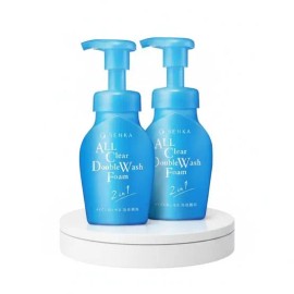 SENKA All Clear Double Wash Foam 150ml 2pcs 1432870 FREE / SENKA 올 클리어 더블 워시 폼 150ml 2개 1432870 FREE