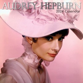 Gifted Stationery, Audrey Hepburn 2024 Wall Calendar