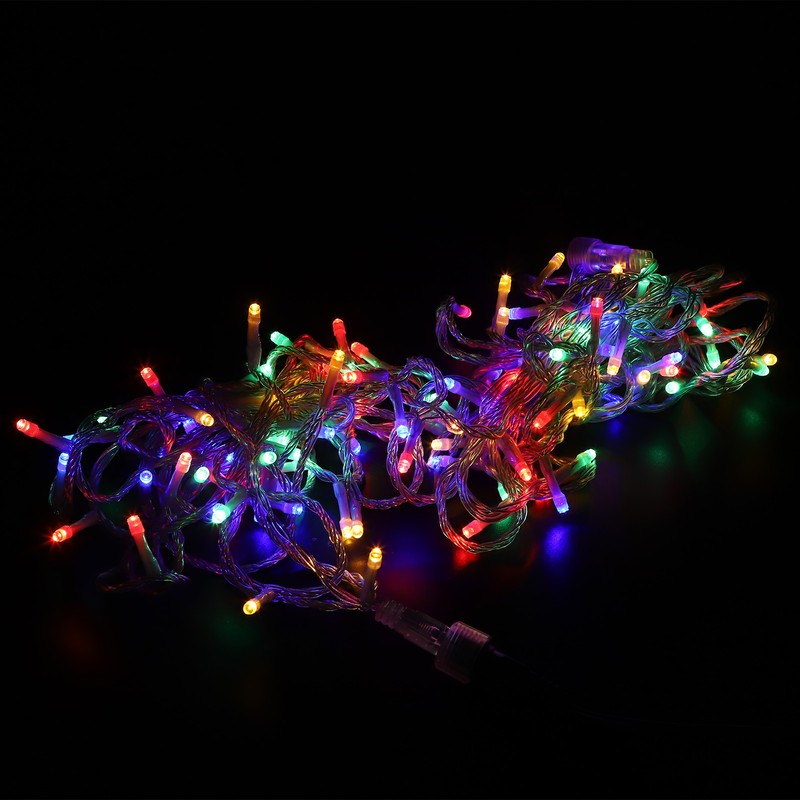 10m 100LED String Lights 24V Waterproof 8 Modes Ornamental Lamp