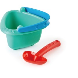 Hape E4089 Baby Bucket & Spade Bucket, Multicoloured