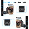 Nilight UTV Side Mirrors Offroad Rear View Mirror Universal Fits