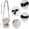 KUIYAI Reader Gift Bibliophile Bookish Gift Book Lover Crossbody Bag