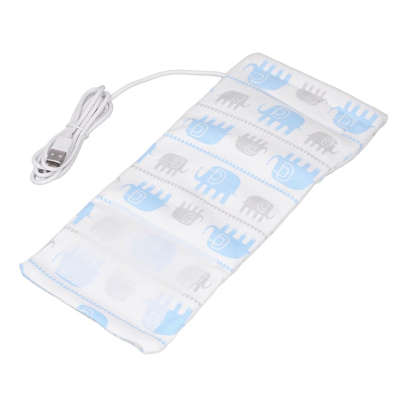Travel Milk Heat Bag USB Portable Compact Zip Closure Thermostat