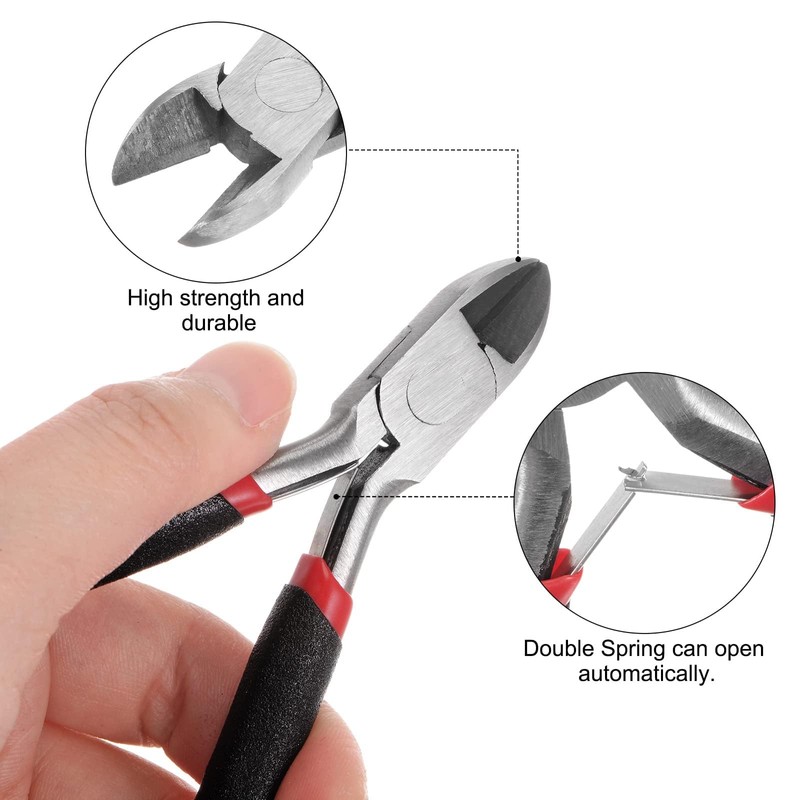 1Pcs Wire Cutters, Precision Cutting Pliers, Ultra Sharp Wire Snips