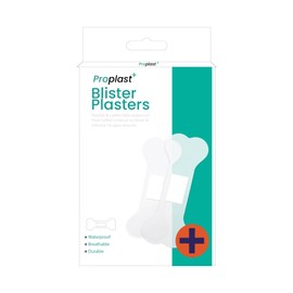 HiFEN® Blister Plasters (4-Pack), Waterproof Plasters for Heels, Toes & Fingers, Breathable Protector and Guard Skin, Durable Bandages Cushions