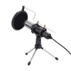 Ausla USB Condenser Microphone with Tripod Stand for Computer, Studio