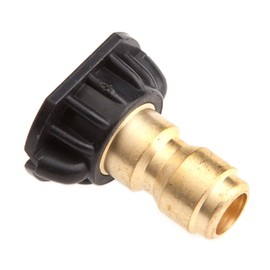Forney 75150 Pressure Washer Accessories, Quick Connect Spray Nozzle, Soap, 65-Degree-by-4.0mm, Black