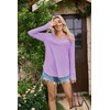 YUCOLEN Long Sleeve Tunic for Women V Neck Oversized Shirts
