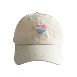 Baseball Cap Girls Ponytail Hat Adjustable Sun Protection Baseball Cap Quick Drying Baseball Cap Summer Snapback Cap Baby Kids Cap UV Protection Peaked Cap Junior Summer Hat, beige