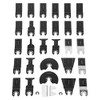WEN MTB031 31-Piece Oscillating Multi-Tool High Carbon Steel and Bi-Metal
