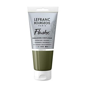 Lefranc Bourgeois Flashe Vinyl Paint, 80ml (2.7-oz) Tube, Verdaccio