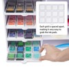 Sanfurney Ink Pad Cube Caddy Mini Size Stamp Pad Storage