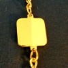 Unbranded 12" GOLD TONE CHAIN * KEY CHAIN * LOBSTER