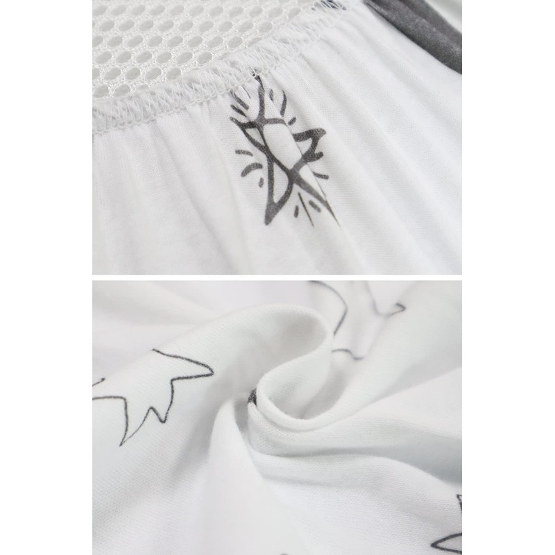 JMITHA Baby Mattress Protector, Fitted Sheets, Set of 3 Fitted