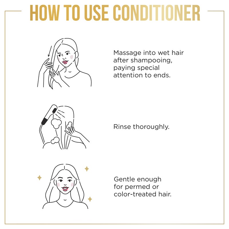 Pantene Sulfate Free Conditioner, Illuminating Hair Color with Biotin, Safe