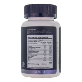 Armor For Health A4h Suplemento Citrato De Magnesio 500mg 60 Capsulas Armor Sabor Sin Sabor