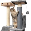 Furhaven Wrap Around Scratching Post Cover for Indoor Cats, Fits