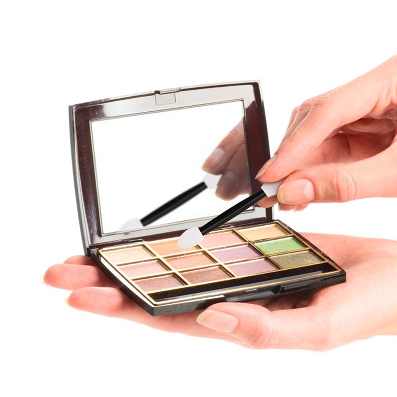 Cuttte Eyeshadow Applicators Makeup Brushes - 60PCS Disposable Eyeshadow Brush,