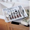 Rubbermaid Adjustable Cutlery Tray, White