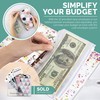 A6 Binder Cover and 12 Clear Envelopes, Budget Binder with