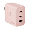 65W Charger, MacBook Rapid Charger, PD Charger, 3 Ports, USB