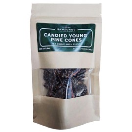 Samsonov & Partners Candied Young Pine Cones Siberian Delicacy 100g/ 3.53oz - Pack of 3