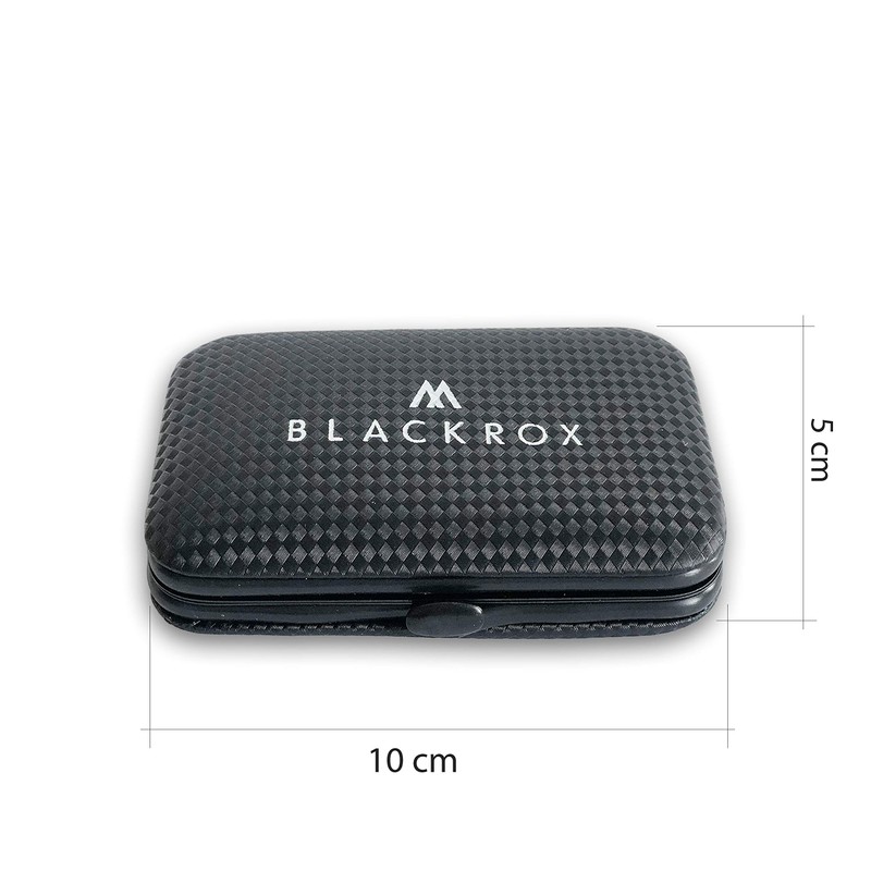 BLACKROX Nail Case Manicure Pedicure Set Comparison Winner Set for