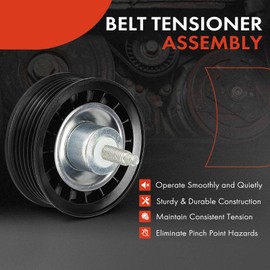 A-Premium Belt Tensioner Assembly Compatible with Land Rover Discovery Sport 2015-2018, Range Rover Evoque 2018, 2.0L