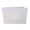 WHITE COTTON CARDS Love Tiny Value Photo Album, Grey, TVBX35,