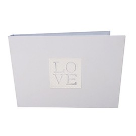 WHITE COTTON CARDS Love Tiny Value Photo Album, Grey, TVBX35, 17.5 x 2.5 x 12.5 cm