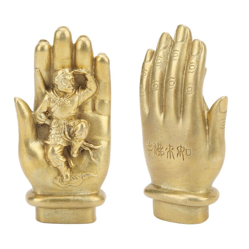 Monkey King Statue Hand Crafted Monkey Statue Real Look Brass