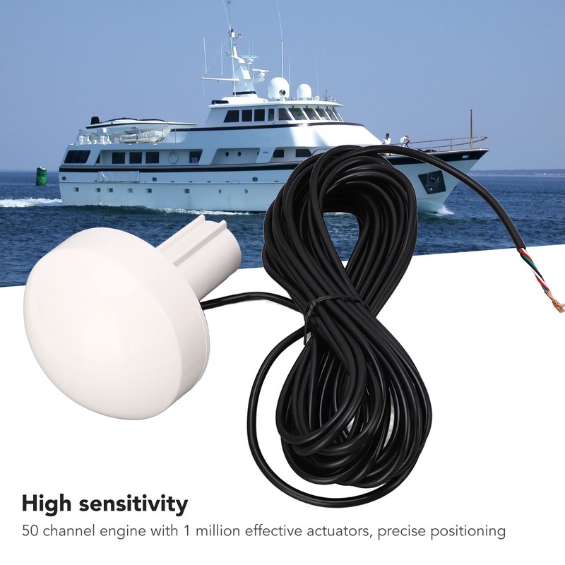 Marine GPS Antenna 10M Cable Waterproof GPS Navigation External Antenna