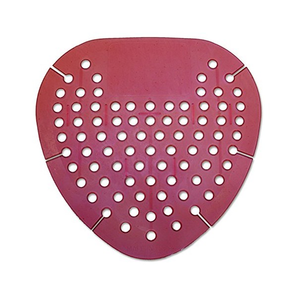 Gem Urinal Screen in Green, Spiced Apple Fragrance