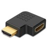 FUJIMORI HDMI Right Angle Right Angle Converter Adapter HDMI Male