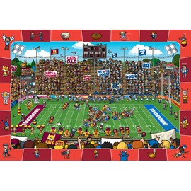 EuroGraphics Football Spot & Find Puzzle (100-Piece) (6100-0474)