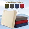Bafode Patio Chair Cushions Set of 4, 18.5" x 16"