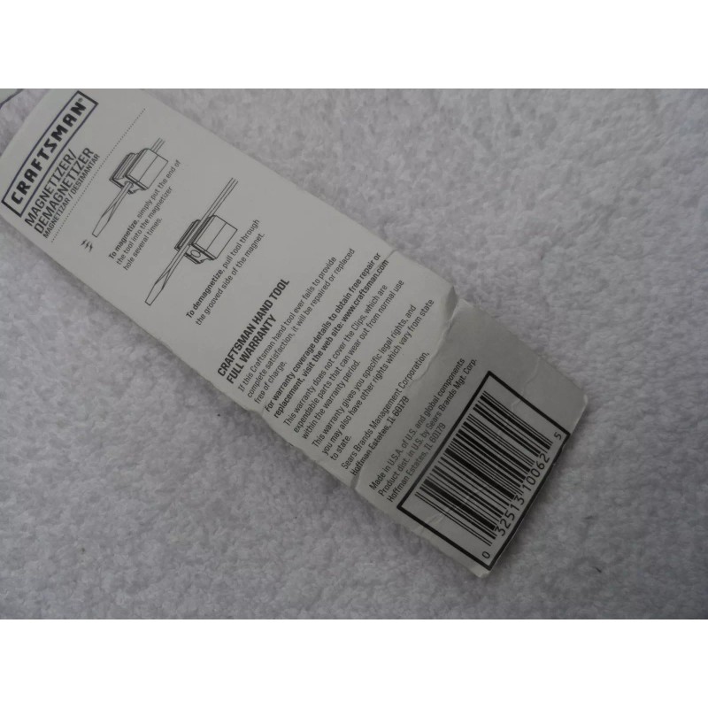 Craftsman Magnetizer, Magnet, and Demagnetizer NIP, made in USA -