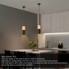 LED Modern Pendant Light 6W 3000K Warm Light COB Modern