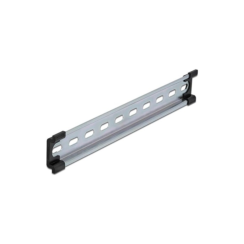 Delock Top Hat Rail 35 x 7.5 mm (10 Inches)