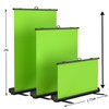 WASJOYE Green Screen Background with Stand, 79 x 59 in